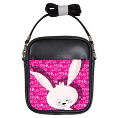 Easter Bunny  Girls Sling Bags by Valentinaart