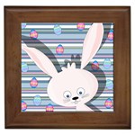 Easter bunny  Framed Tiles Front