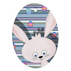 Easter Bunny  Ornament (oval) by Valentinaart