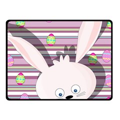 Easter Bunny  Fleece Blanket (small) by Valentinaart