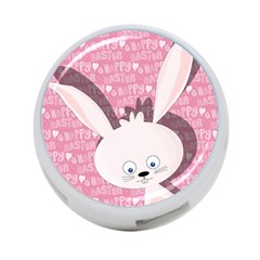 Easter Bunny  4-port Usb Hub (one Side) by Valentinaart