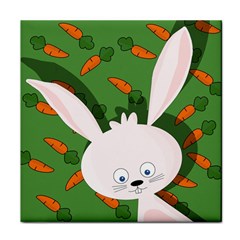 Easter Bunny  Face Towel by Valentinaart