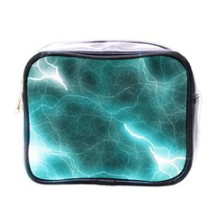 Light Web Colorful Web Of Crazy Lightening Mini Toiletries Bags