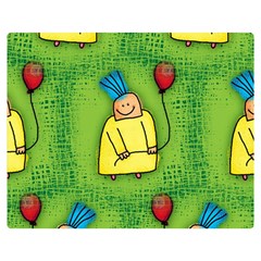 Party Kid A Completely Seamless Tile Able Design Double Sided Flano Blanket (medium)  by Nexatart