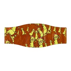 Cartoon Grunge Cat Wallpaper Background Stretchable Headband by Nexatart