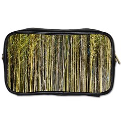 Bamboo Trees Background Toiletries Bags 2-side by Nexatart
