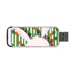 Easter bunny  Portable USB Flash (One Side)