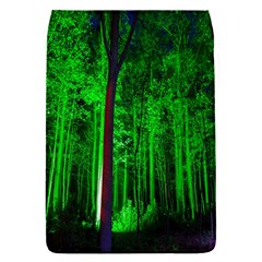 Spooky Forest With Illuminated Trees Flap Covers (s)  by Nexatart