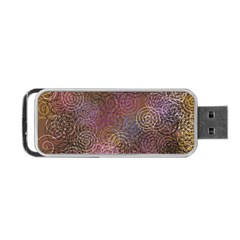 2000 Spirals Many Colorful Spirals Portable Usb Flash (two Sides)