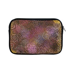 2000 Spirals Many Colorful Spirals Apple Ipad Mini Zipper Cases by Nexatart