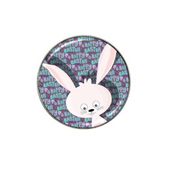 Easter Bunny  Hat Clip Ball Marker by Valentinaart