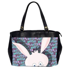 Easter Bunny  Office Handbags (2 Sides)  by Valentinaart