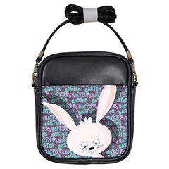 Easter Bunny  Girls Sling Bags by Valentinaart