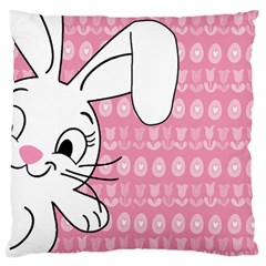 Easter Bunny  Standard Flano Cushion Case (two Sides) by Valentinaart