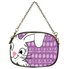 Easter Bunny  Chain Purses (two Sides)  by Valentinaart