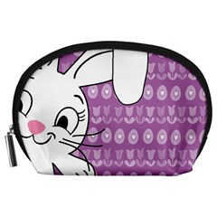 Easter Bunny  Accessory Pouches (large)  by Valentinaart