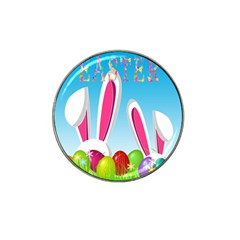 Easter Bunny  Hat Clip Ball Marker (4 Pack) by Valentinaart