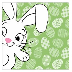 Easter Bunny  Large Satin Scarf (square) by Valentinaart