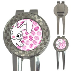 Easter Bunny  3-in-1 Golf Divots by Valentinaart