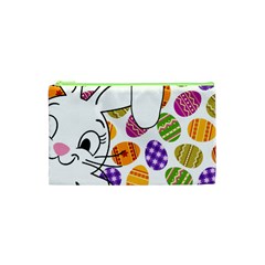 Easter Bunny  Cosmetic Bag (xs) by Valentinaart