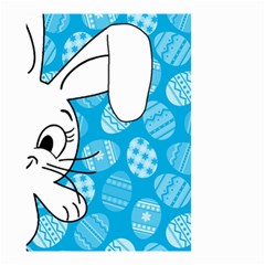 Easter Bunny  Small Garden Flag (two Sides) by Valentinaart