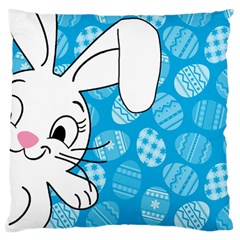 Easter Bunny  Standard Flano Cushion Case (two Sides) by Valentinaart