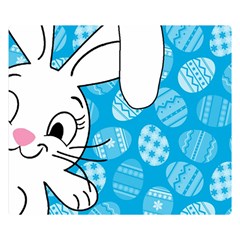 Easter Bunny  Double Sided Flano Blanket (small)  by Valentinaart