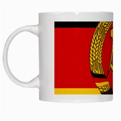 Flag Of East Germany White Mugs by abbeyz71