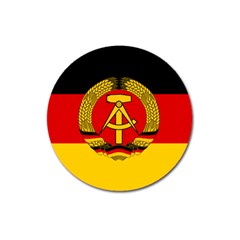 Flag Of East Germany Magnet 3  (round) by abbeyz71