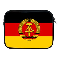 Flag Of East Germany Apple Ipad 2/3/4 Zipper Cases by abbeyz71