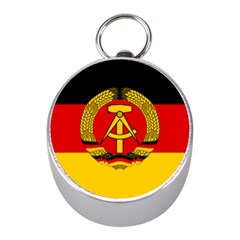 Flag Of East Germany Mini Silver Compasses by abbeyz71