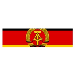 Flag Of East Germany Satin Scarf (oblong) by abbeyz71