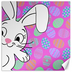 Easter Bunny  Canvas 12  X 12   by Valentinaart