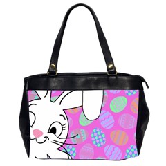 Easter Bunny  Office Handbags (2 Sides)  by Valentinaart