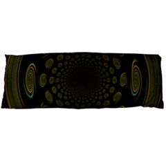 Dark Portal Fractal Esque Background Body Pillow Case (dakimakura) by Nexatart