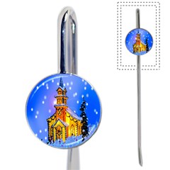 Winter Church Book Mark by Nexatart