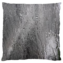 Water Drops Standard Flano Cushion Case (one Side) by Nexatart