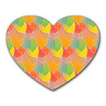 Birthday Balloons Heart Mousepads Front