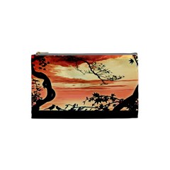 Autumn Song Autumn Spreading Its Wings All Around Cosmetic Bag (small)  by Nexatart