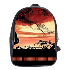 Autumn Song Autumn Spreading Its Wings All Around School Bags (xl)  by Nexatart