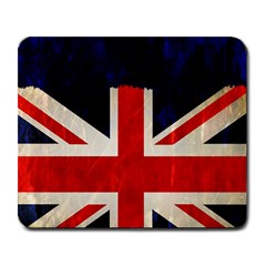 Flag Of Britain Grunge Union Jack Flag Background Large Mousepads