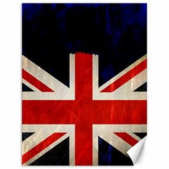 Flag Of Britain Grunge Union Jack Flag Background Canvas 12  X 16   by Nexatart