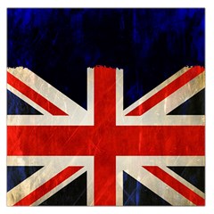 Flag Of Britain Grunge Union Jack Flag Background Large Satin Scarf (square) by Nexatart