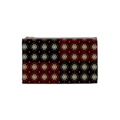 Decorative Pattern With Flowers Digital Computer Graphic Cosmetic Bag (small) 