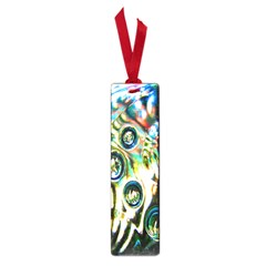 Dark Abstract Bubbles Small Book Marks by Nexatart