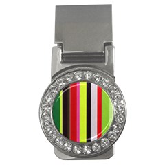 Stripe Background Money Clips (cz) 