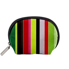 Stripe Background Accessory Pouches (small) 