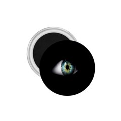 Eye On The Black Background 1 75  Magnets by Nexatart