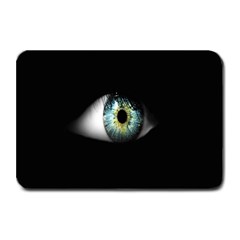 Eye On The Black Background Plate Mats