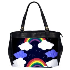 Rainbow Animation Office Handbags (2 Sides)  by Nexatart